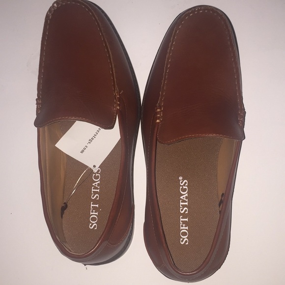 NWT SOFT STAGS BROWN Shoes sz11 M - Picture 7 of 7